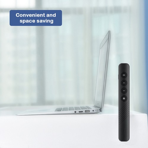 Wireless Presenter Remote RF 2.4GHz USB Presentation Clicker Pen Rechargeable - Photo 9/18