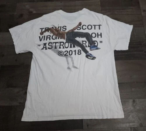 Travis Scott x Virgil Abloh Astroworld Double Pocket Tee Size L | eBay