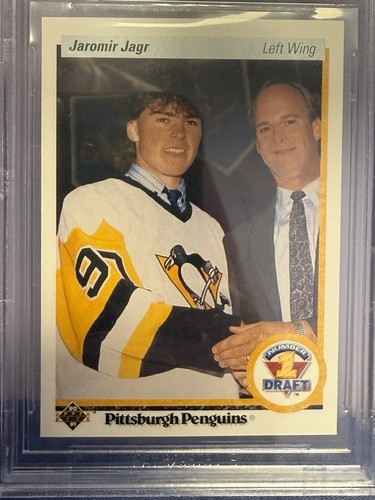 1990-91 Upper Deck Jaromir Jagr Rookie #356 RC BGS 9.5 with Subgrades - 第 2/5 張圖片