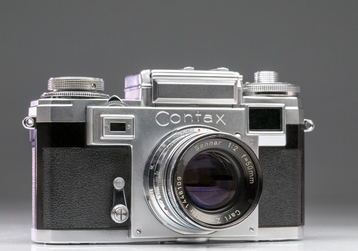 Contax Ⅲ & CarlZaiss Sonnar 50mm F2 Carl Zeiss Jena T Sonnar 5cm (50mm) f2 Lens, Contax Nikon S