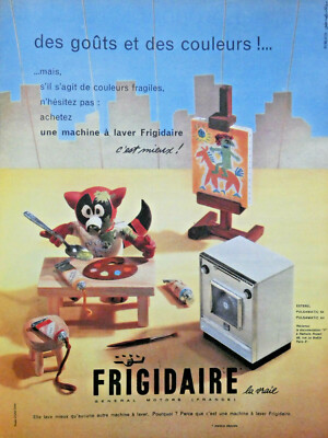 PRESSEWERBUNG 1959 DIE KÜHLWASCHMASCHINE DIE WAHRE IST BESSER