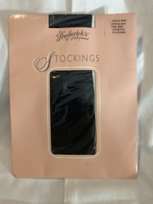 Vintage Frederick's Of Hollywood Stockings One Size Stretch Off Black Style 994