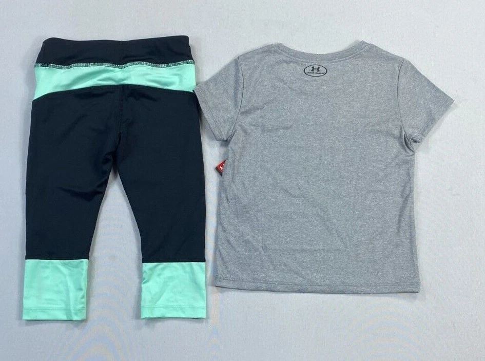 Girl's Under Armour Polyester Two Piece Set With leggings - Image 2 of 2