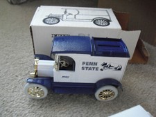 Rare 1:25 Scale Ertl 1913 Model T Truck Bank 1993 Penn State Mint in Box