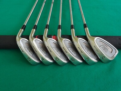 Mizuno T-Zoid T3 Titanium Iron Set 3-7 & PW Mens RH True Temper