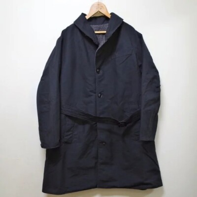ENGINEERED GARMENTS Wendemantel mit Schalkragen - Homespun Double Cloth S NEU