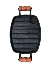 Vintage Cast Iron Griddle | With Stand and Burner