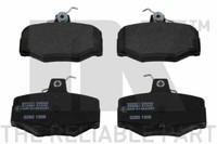NK 222221 BremsbeläGe BeläGe Bremsbelagsatz Belagsatz BremsklöTze Hinten