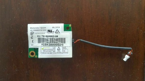 Genuine Motorola/Qcom MODEM CARD BOARD W/ CABLE ML3054