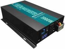 3000W Pure Sine Wave Power Inverter 36V DC to 120V AC RV/Car/Home/Track Solar