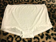 Vintage Panties Ivory Shimmer Briefs USA-made BRAND NEW Size 15  Free Ship