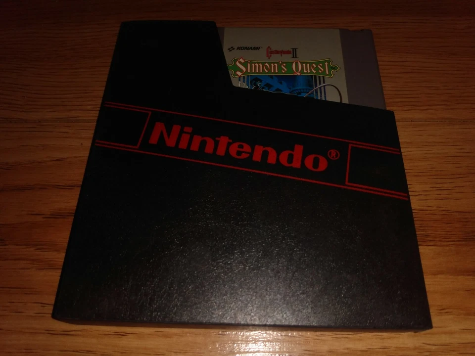 Castlevania II: Simon's Quest - (Nintendo Entertainment System, 1988) NES 2 - Image 2 of 2