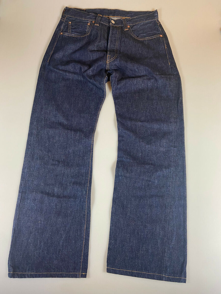 LEVIS LVC VINTAGE 1947 501 32 x 27 SELVEDGE JEANS big E Made LEVIS LVC VINTAGE 1947 501 32 x 27 SELVEDGE JEANS big E Made