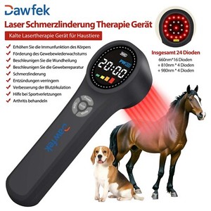 980nm NIR Physiotherapie Soft Laser Vet Therapie Gerät für Haustier Katze Hund