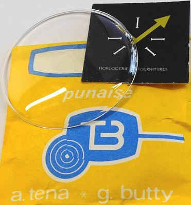 Verre De Montre Diamètre 13.2 Mm - Punaise Tena, Neuf, Fabriqué En France