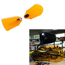 Orange Hand Grips Guard Protector for Harley Sportster XL Softail FXLR FLFB FXBB