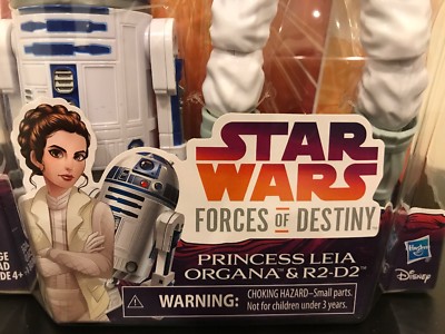 Star Wars Forces of Destiny Princess Leia Organa and R2-D2