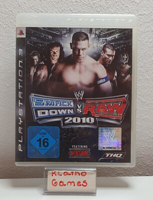 Smack Down Vs. Raw 2010 - Sony PlayStation 3/PS3 - komplett    B3044
