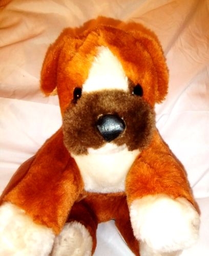 Melissa and Doug DOG plush! Small EXCELLENT CONDITION.  SOFT, FURRY AUTHENTIC - Afbeelding 1 van 12