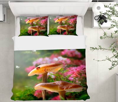 3D Animal Butterfly A89 Bed Pillowcases Quilt Duvet Cover Set Queen King Vera 23