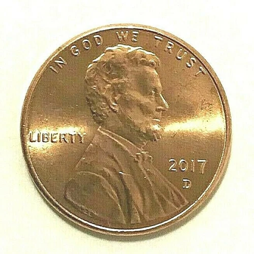 2017 D Lincoln Penny - High MS RED Condition