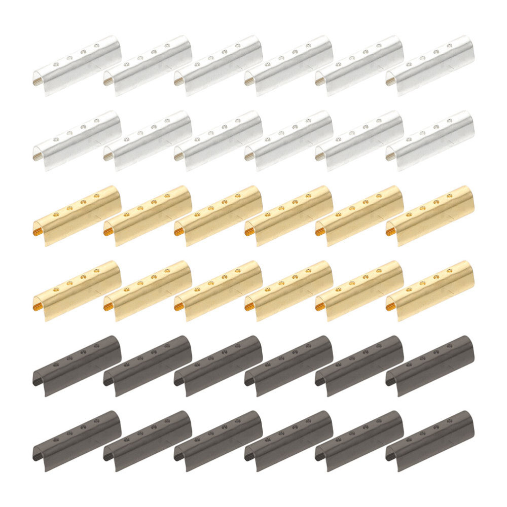 APL 120 Pezzi Fibbia in Corda Metallo Punta per Lacci Punte di Ricambio