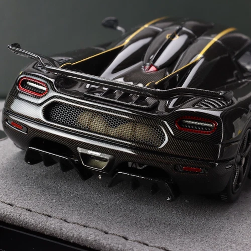 GRYNING 1:43 Koenigsegg One:1 Carbon/Golden Diecast Model Car Collection GE004B - Picture 11 of 14