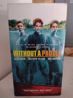 Without A Paddle (VHS,2005) Seth Green Matthew Lillard Dax Shepard, Fully Tested