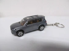 Matchbox New - Gray 2022 INFINITI QX80 Custom Key Chain