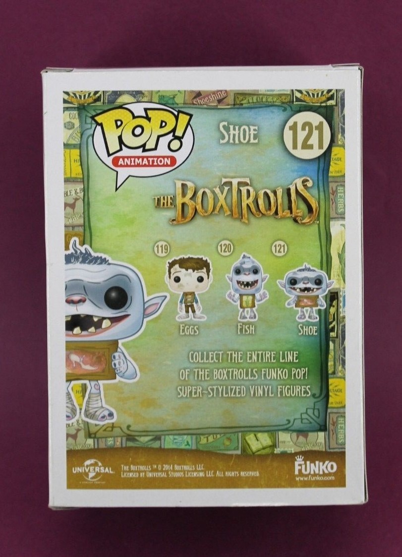 FUNKO POP ANIMATION THE BOXTROLLS #121 SHOE VAULTED VINYL FIGURE