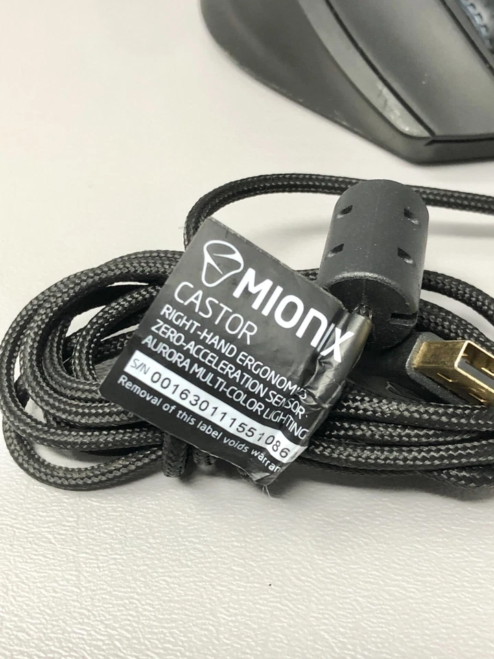 Mionix Castor Multi-Color Ergonomic Optical Gaming Mouse  - Image 4 of 4