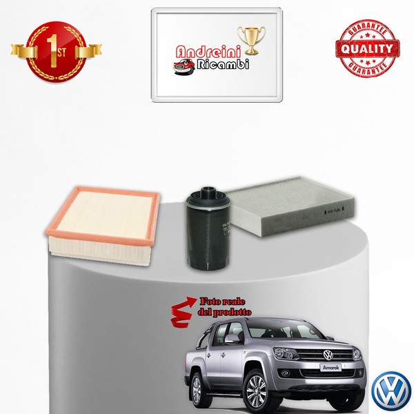 Inspektionskit Filter VW Amarok 2.0 Tfsi 118KW 160CV Von 2012->-image