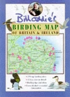 Bird watching map Birding Map of Britain and Ireland Bill Oddie wildlife birds