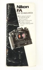 Nikon FA Brochure