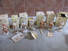 Enesco 1980s Memories Of Yesterday Mabel Lucie Attwell Collection Of 7 In Boxes