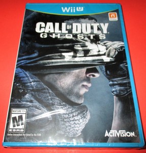 Call Of Duty Ghosts Nintendo Wii U Factory Sealed Free Shipping Ebay