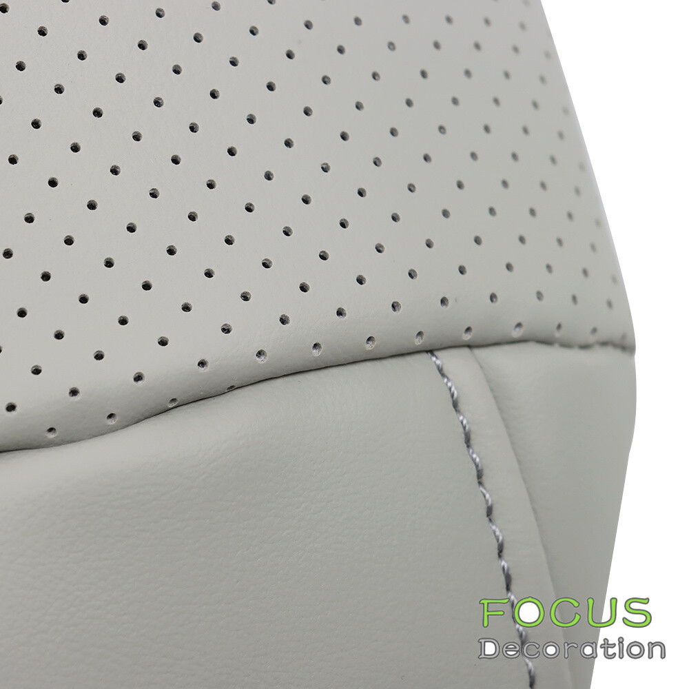 For 2006 - 2011 Lexus GS350 Driver Bottom Perforated Leather Seat Cover In Gray - Foto 6