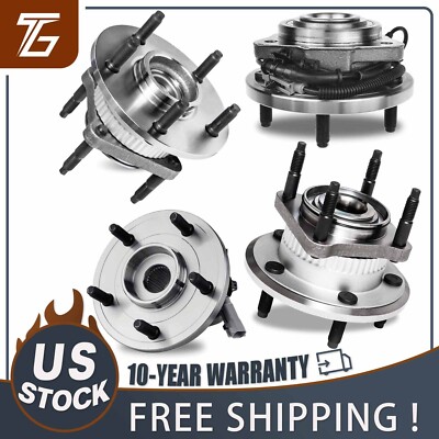 Front Rear Wheel Hub & Bearing for 2005 2006 2007 2008 2009 2010 Grand Cherokee