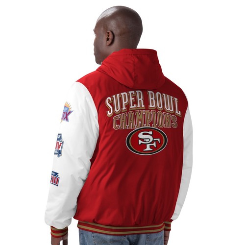 49ers hooded jacket
