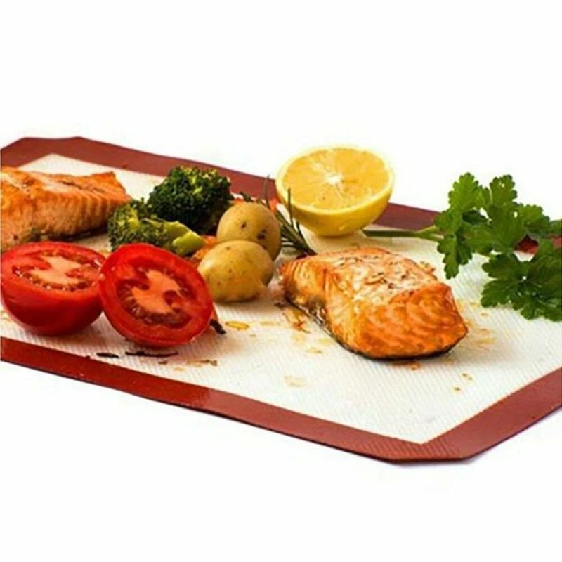 Silikon Backmatte Antihaft Wiederverwendbar Ofen Blatt Liner zum Backen 1 Stück