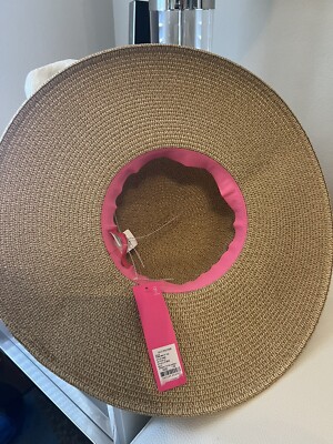 Lilly Pulitzer Straw Hat With Multi Journey To The Jungle  display picture 1