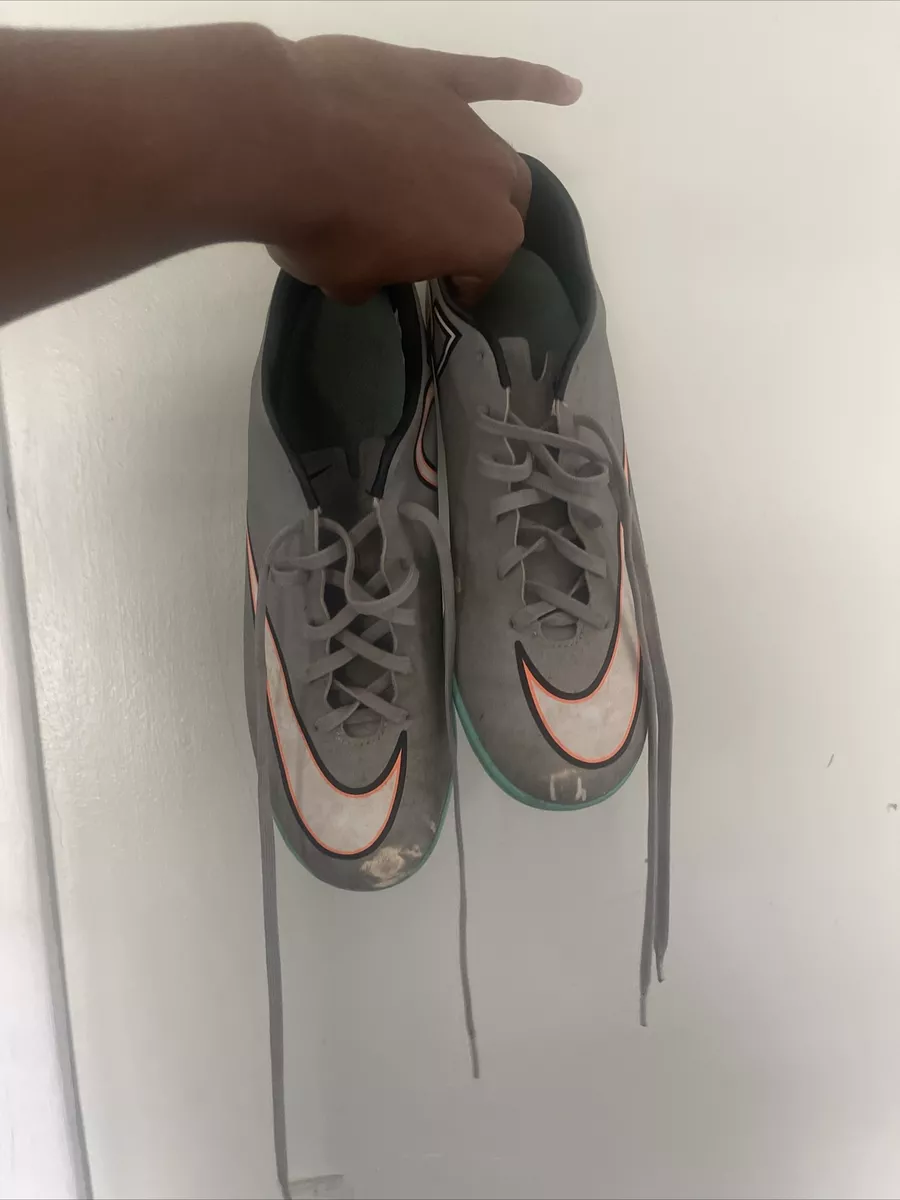 NIKE MERCURIAL VICTORY V CR IC SOCCER SHOES Metallic Silver eBay