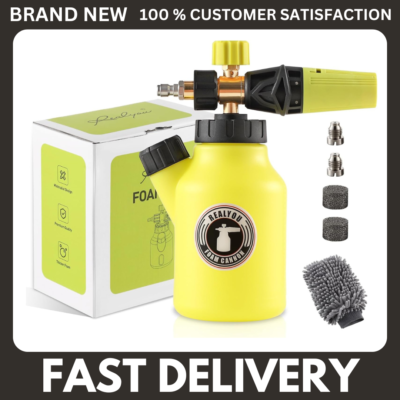 #ad Foam Cannon up to 4500 PSI Pressure Washer with 1 4#x27;#x27; Quick Connect Nozzle $27.87