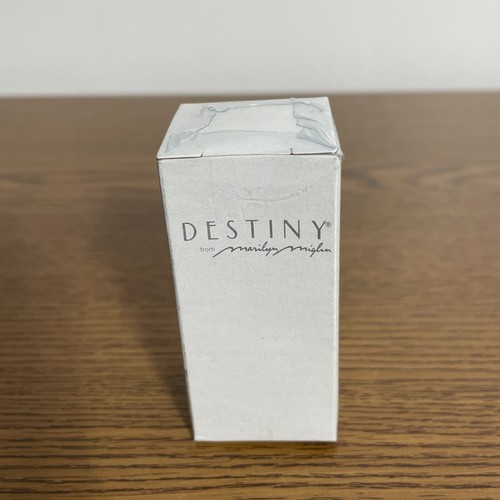Marilyn Miglin Refillable Crystal Glass Perfume Bottle NIB With Perfume Destiny - Picture 6 of 7