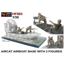 AFV club #HF083  1/35 Aircat Airboat Base
