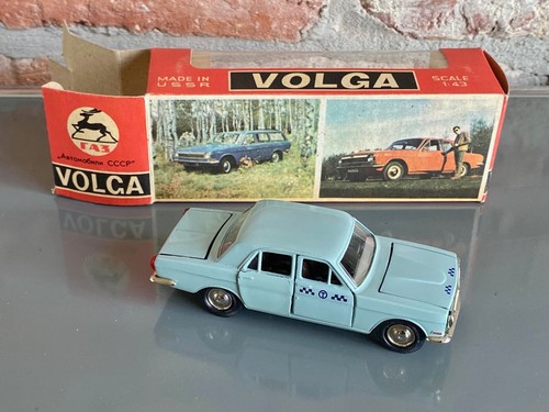 Novoexport WOLGA MIB Blau 1:43 NVA DDR PKW CCCP UDSSR PKW USSR Soviet - Bild 2 von 3