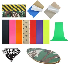 Black Diamond Longboard Skateboard Grip Tape Sheet 10" x 48"
