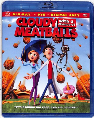 Cloudy With A Chance Of Meatballs (Blu-ray/DVD) 2009