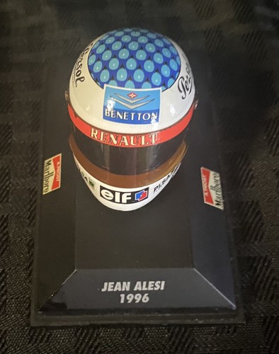 MINICHAMPS 1/8 CLASSIC JEAN ALESI 1996 SHOEI BENETTON FORMULA 1 HELMET-HTF - Picture 3 of 9