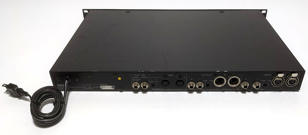YAMAHA D5000 Professional Digital Delay Effector Good | eBay